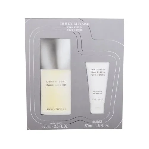 Issey Miyake L´Eau D´Issey Pour Homme Set toaletna voda 75 ml + gel za tuširanje 50 ml za moške