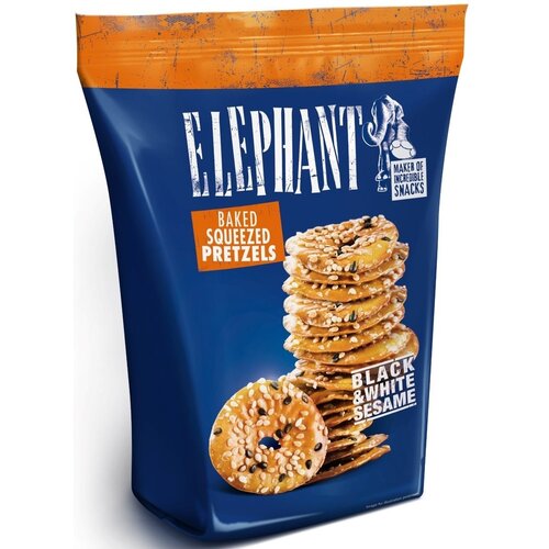 ELEPHANT Grickalica trajno slano pecivo - sezam 180 g Slike