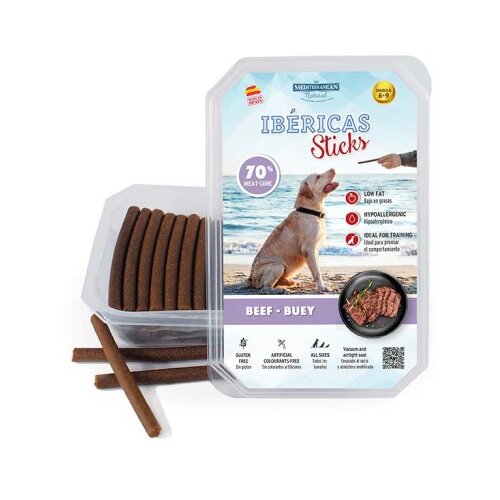 Mediterranean Natural - Serrano Mediterranean Natural poslastica za pse Sticks govedina, 1 komad Slike