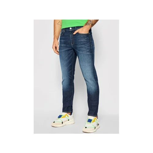 Calvin Klein Jeans Jeans hlače J30J317659 Mornarsko modra Slim Fit