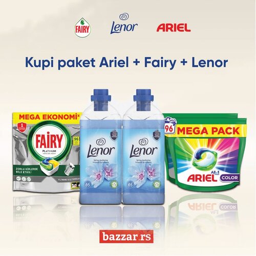 Ariel Paket za domaćinstvo - Arial, Fairy i Lenor 1 Slike