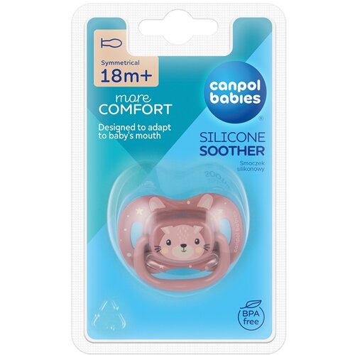 Canpol BABIES SILIKONSKA VARALICA 18M+ CUTE ANIMALS PINK 34/926_PIN Cene