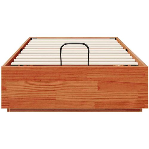  Otoman krevet Vosak Smeđa 80 x 200 cm Masivna borovina - Vosak smeđa 80 x 200 cm Slike