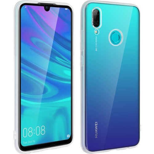 AVIZAR 360&deg; popolna za&scaron;cita: etui iz silikonskega gela iz kaljenega stekla s crnim obrisom - prozoren str. huawei p smart 2019 / 2020 / honor 10 lite, (20599904) Cene