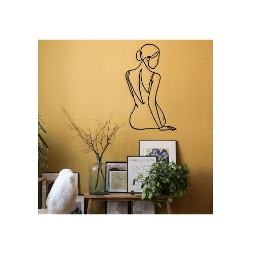 Wallity Zidna dekoracija Belleza, 38x65cm, Crna Slike