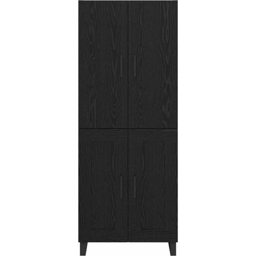  Highboard 2 kom. Crni hrast 69,5 x 34 x 180 cm Slike