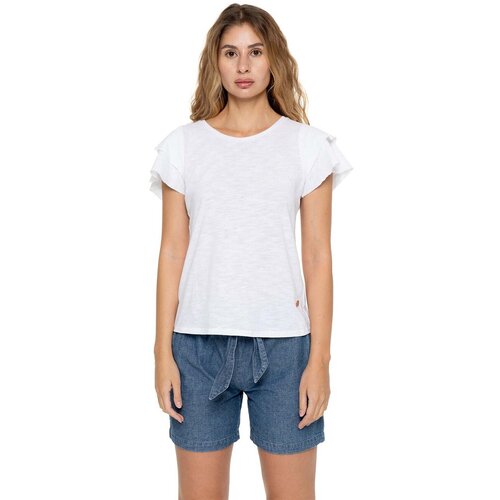 Leone 1947 Majice & Polo majice Woman T-Shirt Short Sleeves Urban Safari Bela Cene