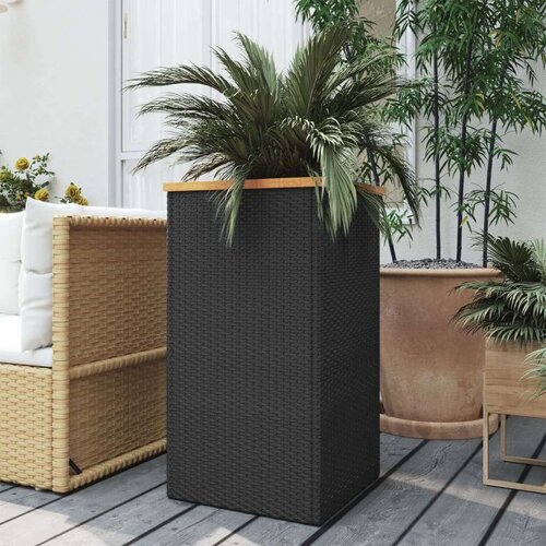  Sadilica crna 40 x 40 x 80 cm od poliratana Cijene