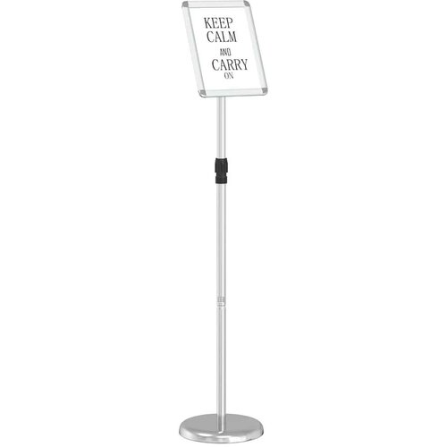  Stalci za sajmove Srebrno 25 x 25 x 125 cm Aluminij Slike