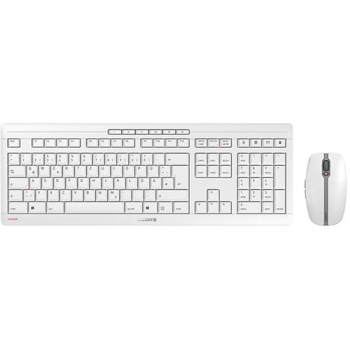 Cherry tastatur und maus set stream desktop rf wireless white&amp;quot; Slike