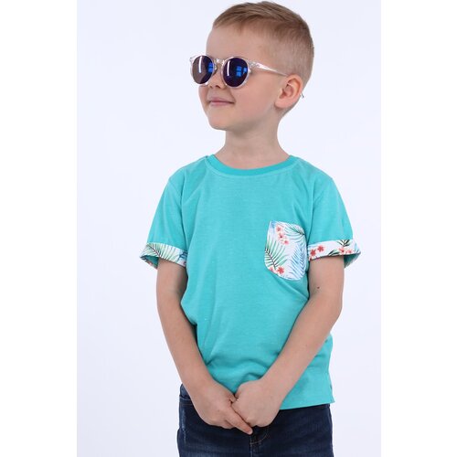 Fasardi Boys&amp;#039; T-shirt with pocket, mint Slike