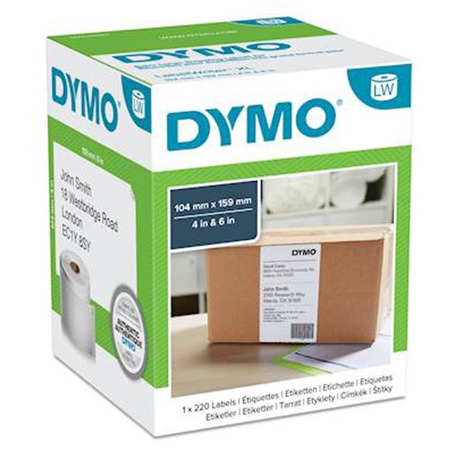 Dymo Nalepke 206943, 25 x 25 mm, original Slike