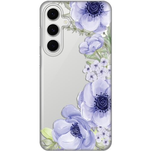  Torbica Silikonska Print Skin za Samsung S721B Galaxy S24 Fe Blue Roses Cene