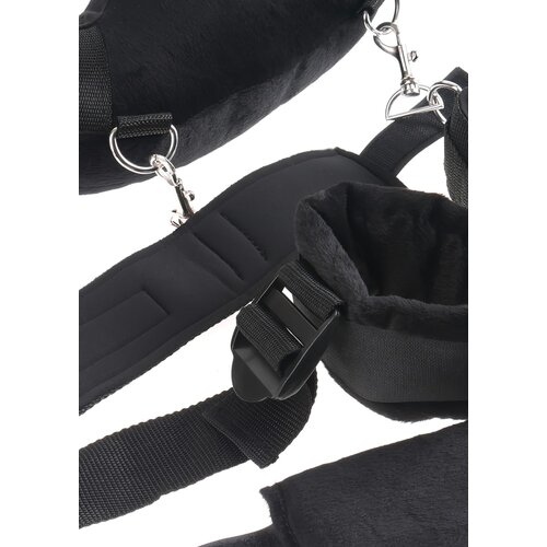 Pipedream Fetish Position Master - set za vezanje s lisicama (crno) Cijene