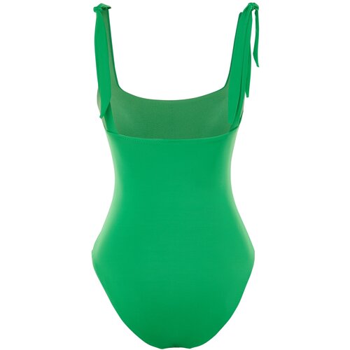 Trendyol Swimsuit - Green - Plain Slike
