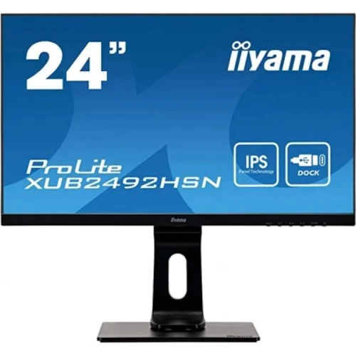  23.8" IIYAMA IPS Ergo Pivot USB-C Display