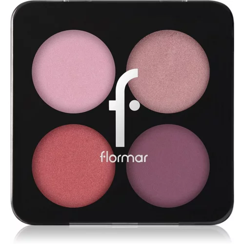 Flormar Color Eyeshadow Palette paleta senčil za oči odtenek 001 Rising Star 6 g
