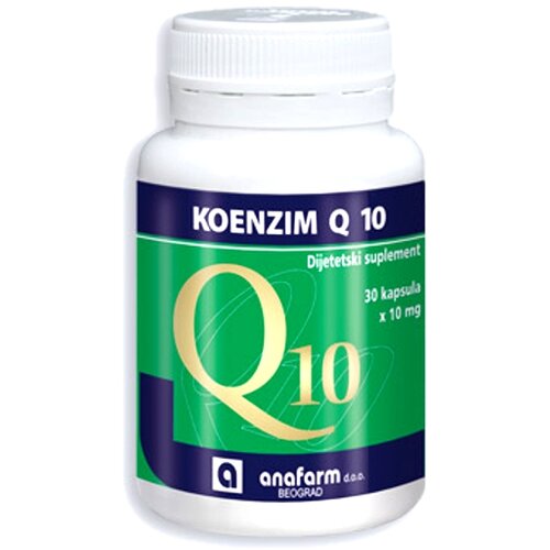 Anafarm Koenzim Q10 10 mg 30/1 108282 Cene