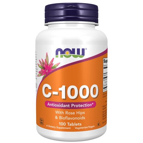 Now Foods Vitamin C s citrusima NOW, 1000 mg (100 tableta) Cene