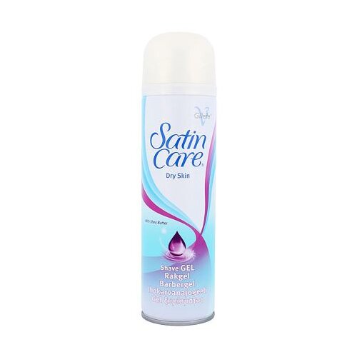 Gillette satin care gel za britje za suho kožo 200 ml za ženske Slike