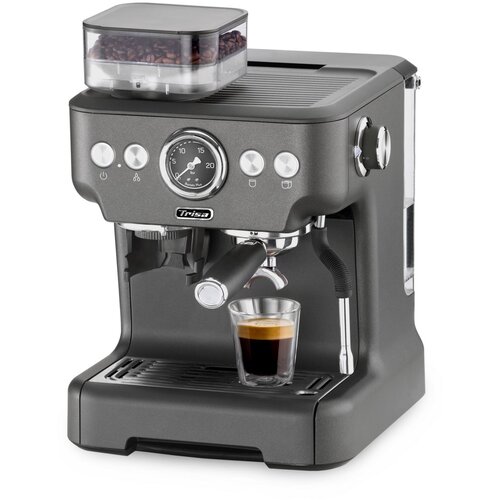 Trisa "barista plus", anthrazit espressomaschine, 6219.4112 Cene