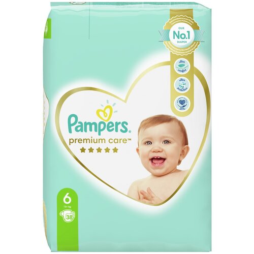 Pampers plenice Premium Premium XL S6 38 kos (13+ kg) 38 kos 1007000384 Cene