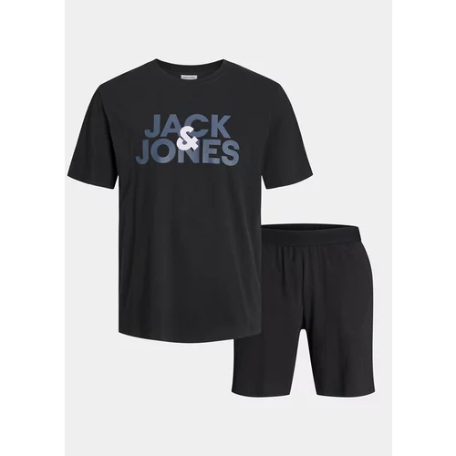 Jack & Jones Pižama 12255000 Črna Standard Fit