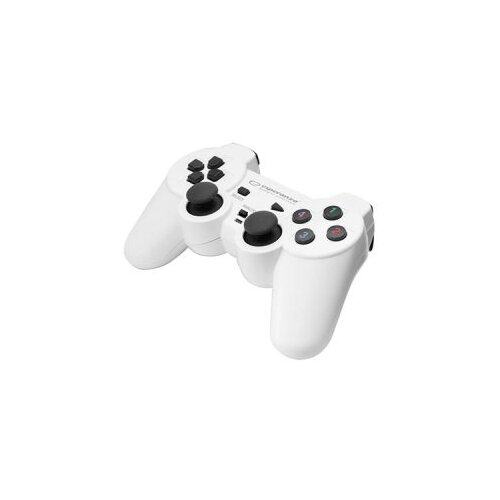 Game Pad ESPERANZA WARRIOR, vibration, PC, USB, black/white, EGG102W Cijene