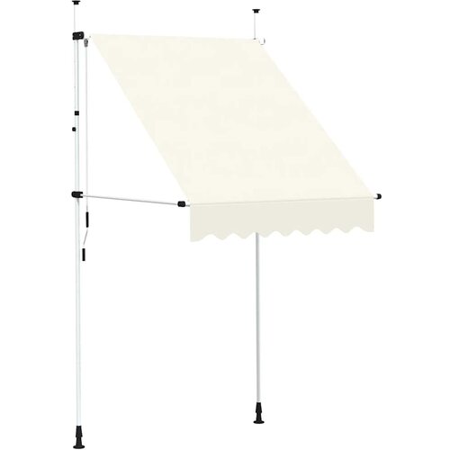Tenda na ručno uvlačenje 150 cm krem Slike