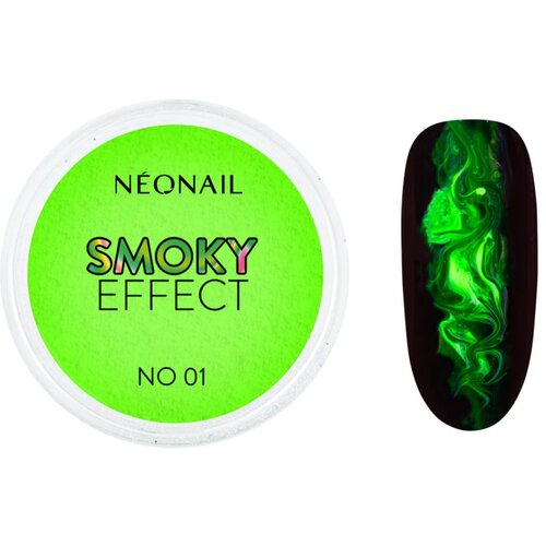 NeoNail Effect Smoky barvni puder za nohte odtenek No. 1 Green 2 g Cene
