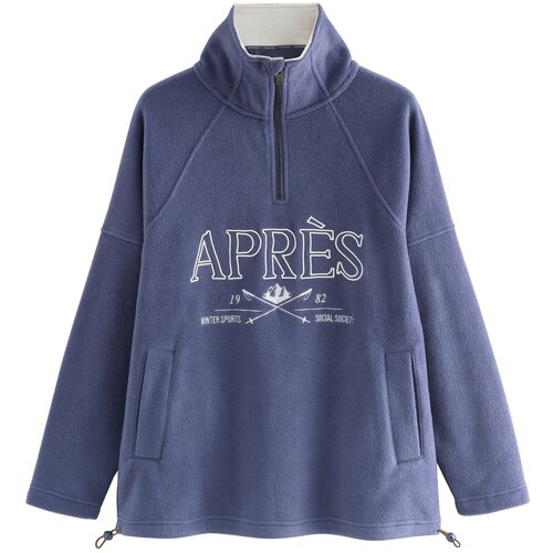 Next Jopa iz flisa golobje modra / naravno bela Slike