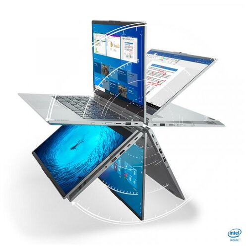 Lenovo ThinkBook 14s Yoga ITL (Mineral Grey) FHD IPS Touch, Intel i5-1135G7, 8GB, 256GB SSD, Win 10 Pro (20WE0002YA) laptop Slike