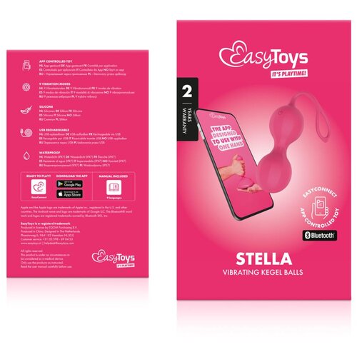 EasyConnect Vibrating Kegel Balls Stella app-controlled Slike