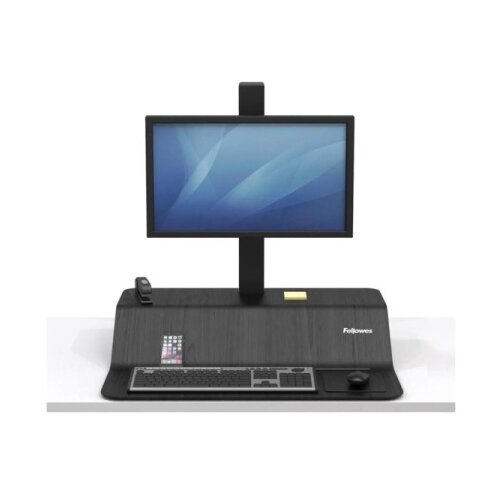 Fellowes Lotus VE Sit-Stand single monitor 8080101 Radna platforma ( L747 ) Slike