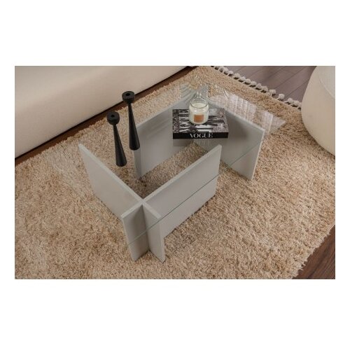 Hanah home sto za dnevnu sobu vetrino grey Slike