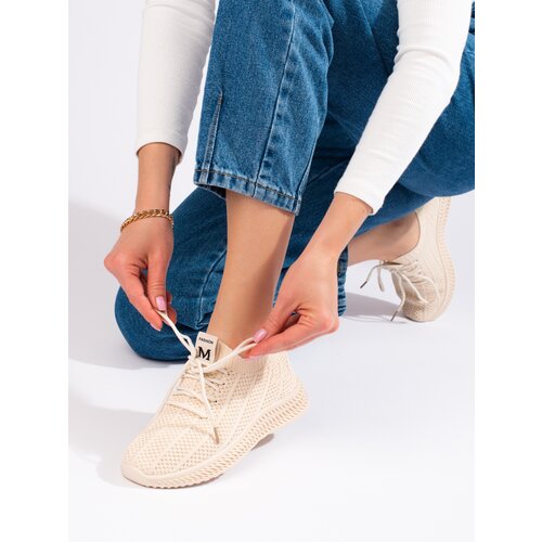 SHELOVET Lightweight Women's Textile Sports Shoes Beige Cijene