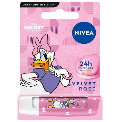 Nivea velvet Rose Balzam za usne Mickey and Friends 4.8g Slike