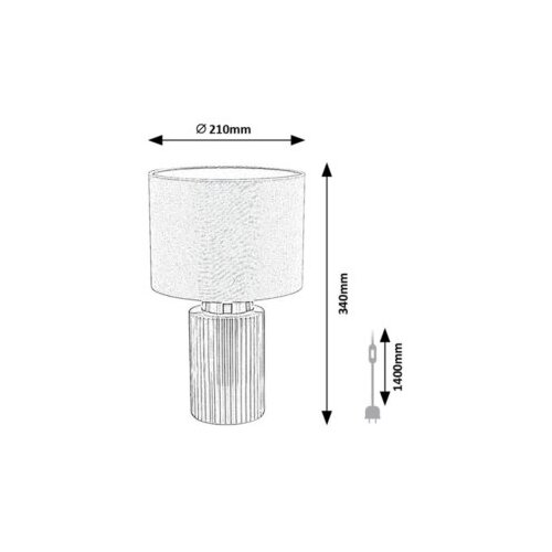 Rabalux Glovy 74046 Stona lampa Slike
