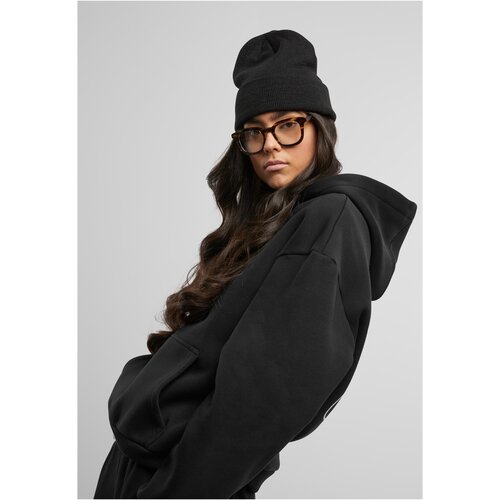 Urban Classics Basic Flap Beanie Black Cene