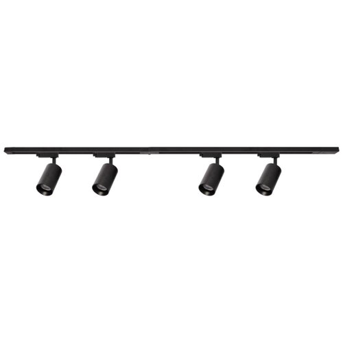  Reflektor za &amp;scaron;inski sistem PIPE 4xGU10/10W/230V, crna Slike