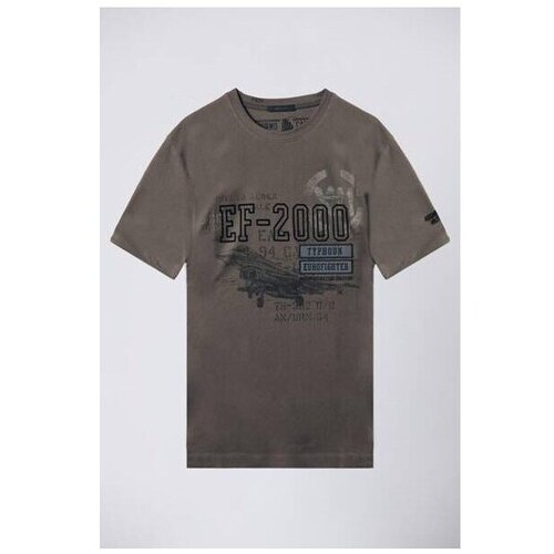 Aeronautica Militare Majice s kratkimi rokavi TS2325J64157568 Zelena Cene