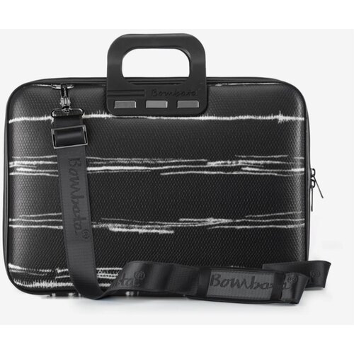  Torba BOMBATA Medio Black&White 13"/Crna Cene