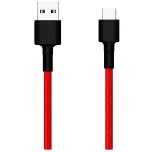 Xiaomi USB kabal Tip C 1m pleteni crveni Slike
