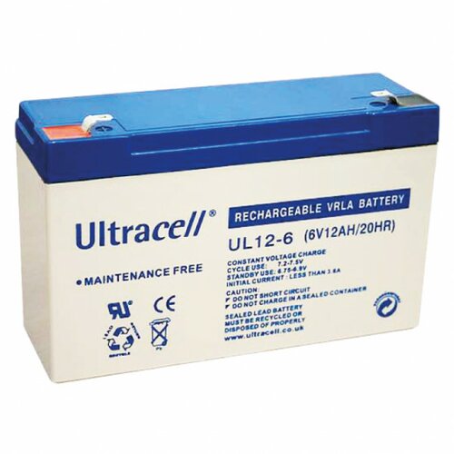 Ultracell žele akumulator 12 Ah 6V/12 Slike