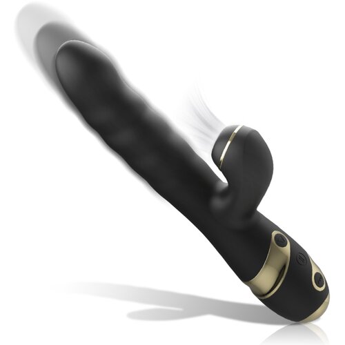 Ibiza Up&Down Suction Double Vibrator Black Cene
