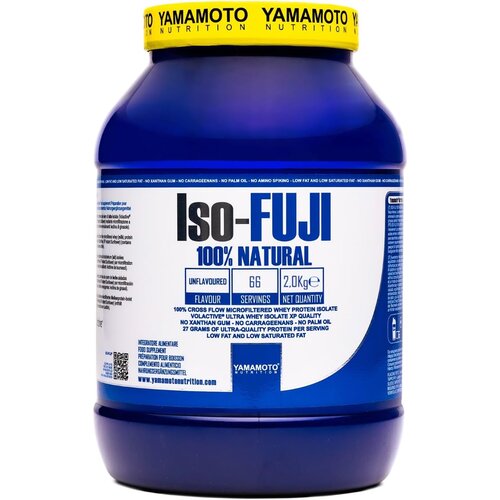 Yamamoto nutrition iso-fuji &amp;ndash; izolat proteina surutke visoke čistoće - vanila 2kg Slike