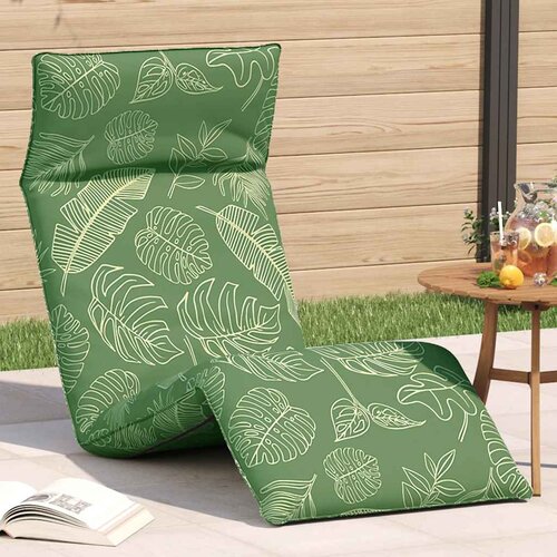  Sklopiva ležaljka s uzorkom li&scaron;ća 175x54x8 5 cm Oxford tkanina - green leaf 1 Cijene