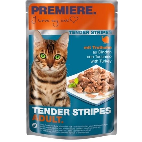 Premiere Cat Tender Stripes puretina 85 g vrećica Cene