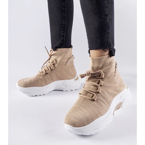 Gemre Brown high-top sneakers Vigatto Cene