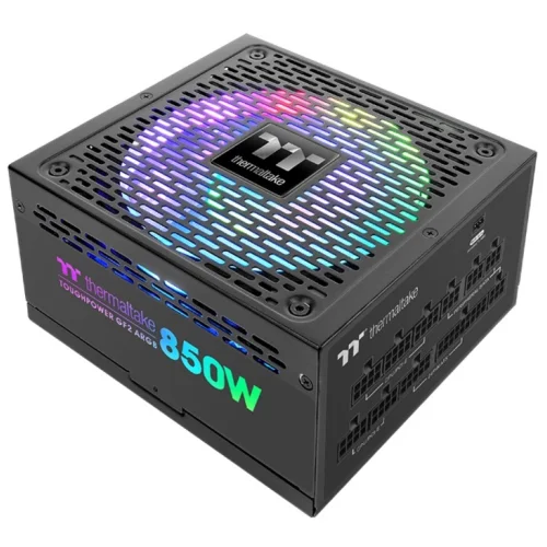 Thermaltake PSU GF2 ARGB 850w Fully modular, ring duo, Full range, Analog, 80+ Gold